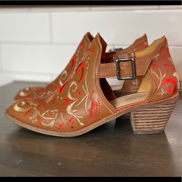 Anthropologie Kelsi Dagger leather boot size 7.5 - Picture 2 of 8